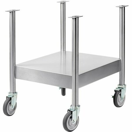 ACCUTEMP AT2A-3031-1 Stainless Steel Single Shelf Stand for AccuSteam 24in Wide Griddles 989AT2A30311